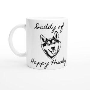 Iloisen Huskyn isä, muki