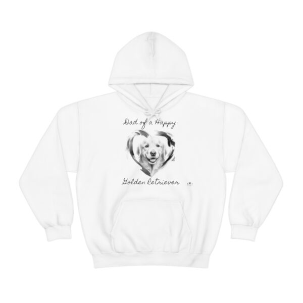 Dad of a Happy Golden Retriever, Hoodie
