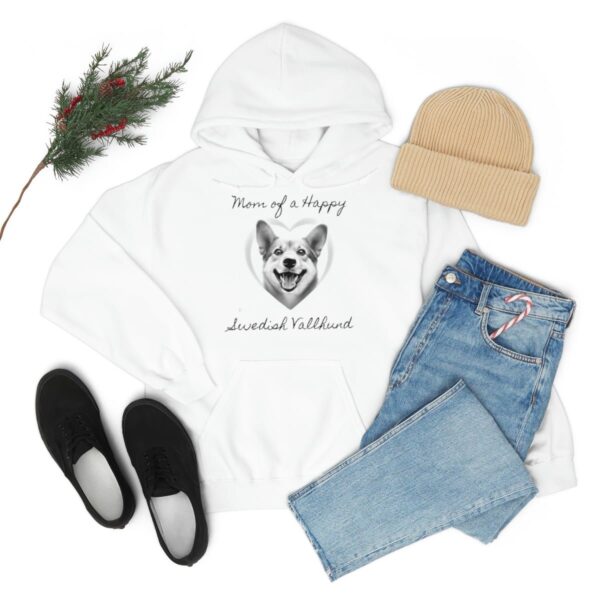 Mom of a Happy Swedish Vallhund, Hoodie - Image 9