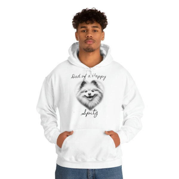 Dad of a Happy Spitz, Hoodie - Image 5