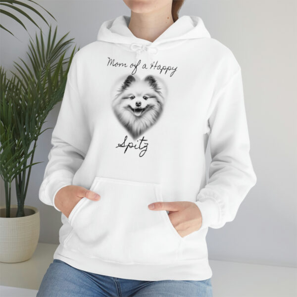 Mom of a Happy Spitz, Hoodie - Image 9