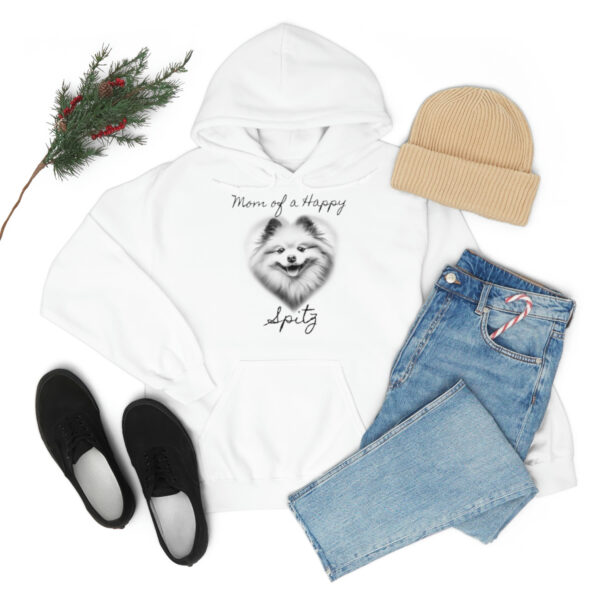 Mom of a Happy Spitz, Hoodie - Image 8