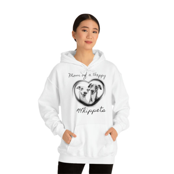 Mamma till en lycklig Whippets, Hoodie - Bild 7