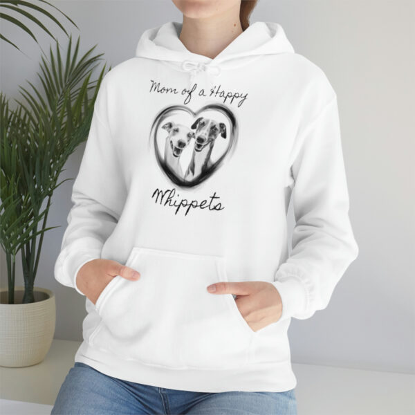 Mamma till en lycklig Whippets, Hoodie - Bild 8