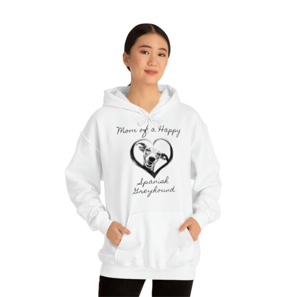 Mom of a Happy Spanish Greyhound, Hoodie - Image 6