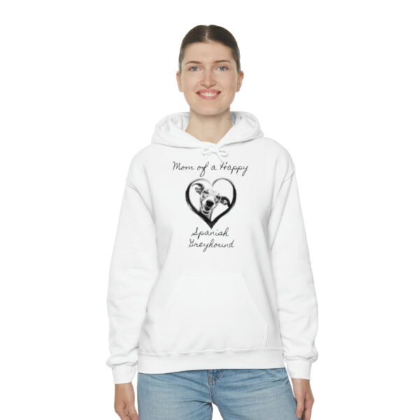 Mom of a Happy Spanish Greyhound, Hoodie - Image 7
