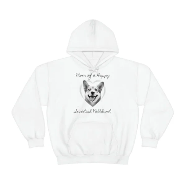 Mom of a Happy Swedish Vallhund, Hoodie - Image 2