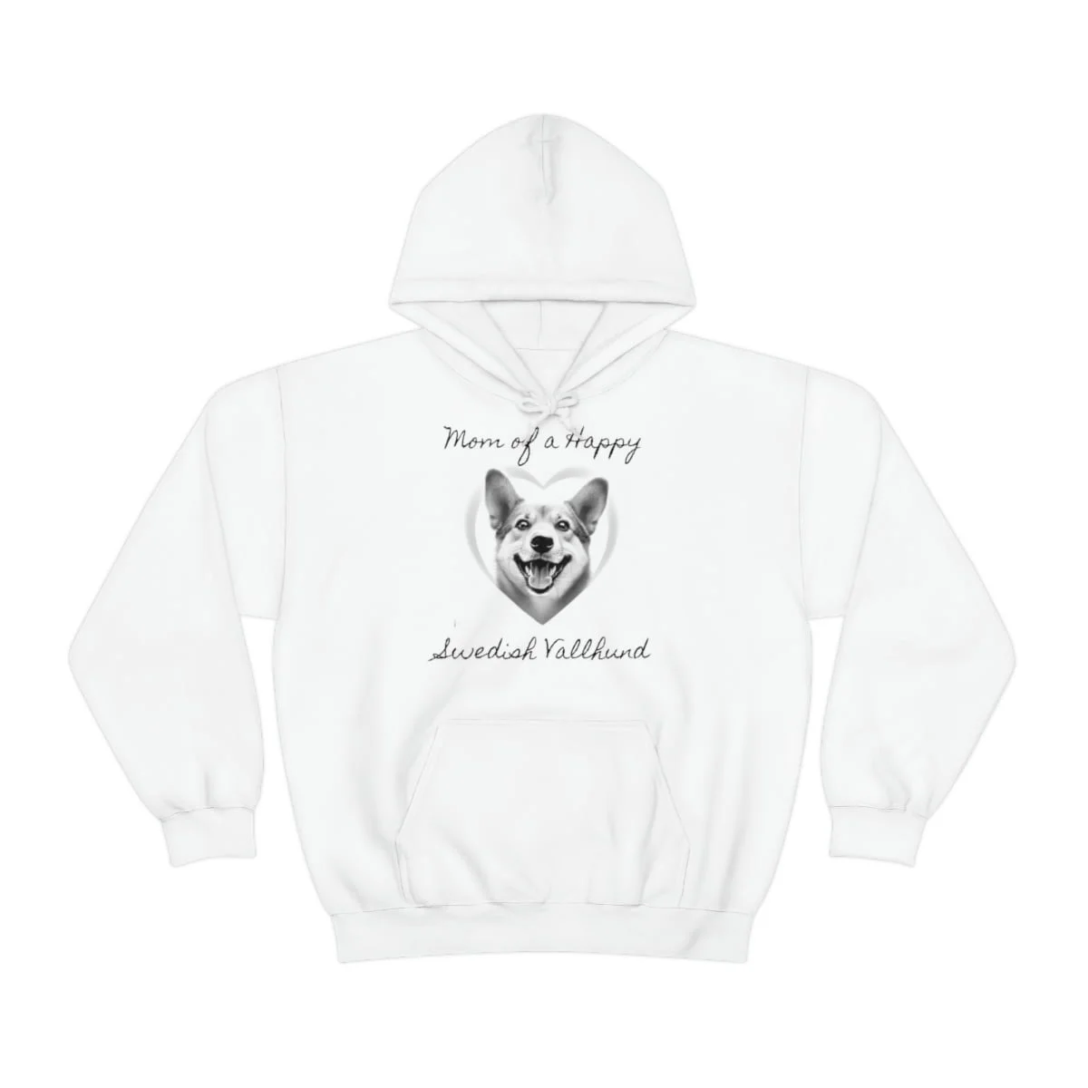 Mamma till en lycklig svensk Vallhund, Hoodie - Bild 2