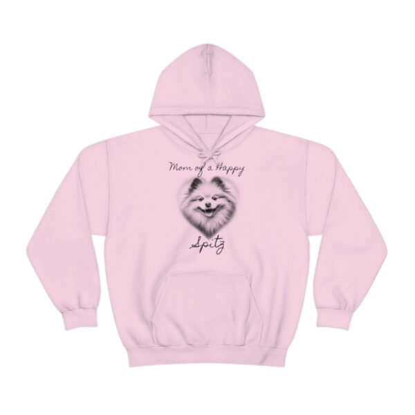 Mom of a Happy Spitz, Hoodie - Image 2
