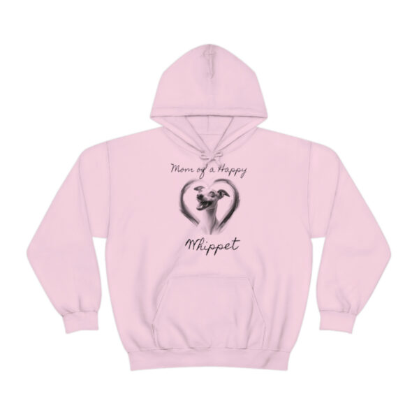 Mom of a Happy Whippet, Hoodie - Image 2