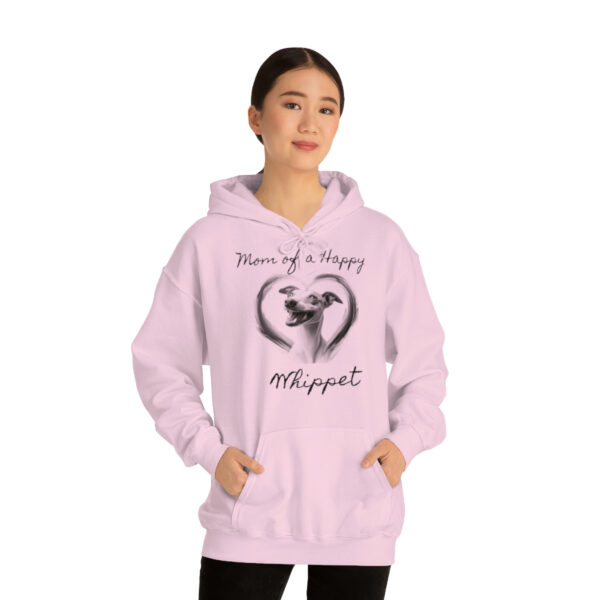 Mom of a Happy Whippet, Hoodie - Image 3