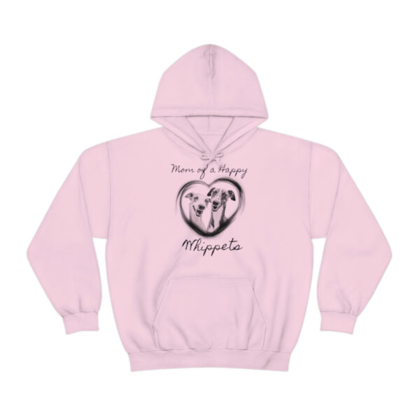 Mamma till en lycklig Whippets, Hoodie - Bild 2