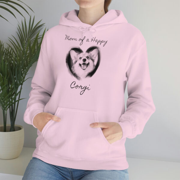 Mom of a Happy Corgi, Hoodie - Image 6