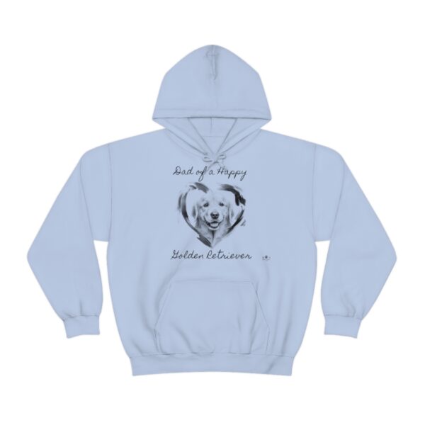 Dad of a Happy Golden Retriever, Hoodie - Image 5