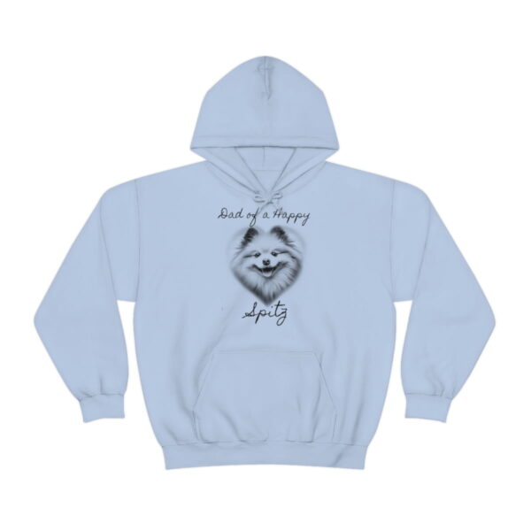 Dad of a Happy Spitz, Hoodie - Image 2