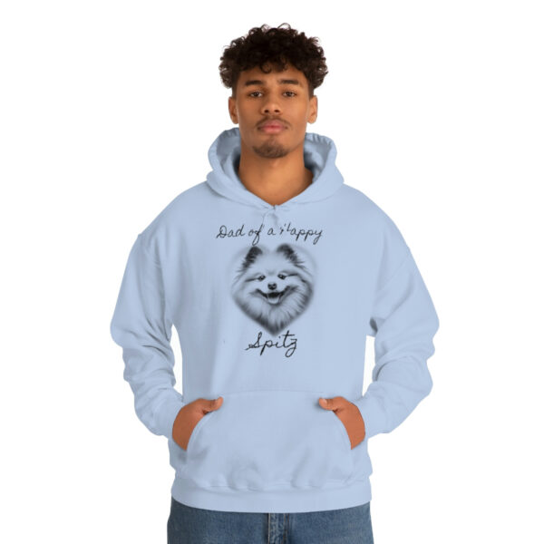 Dad of a Happy Spitz, Hoodie - Image 6
