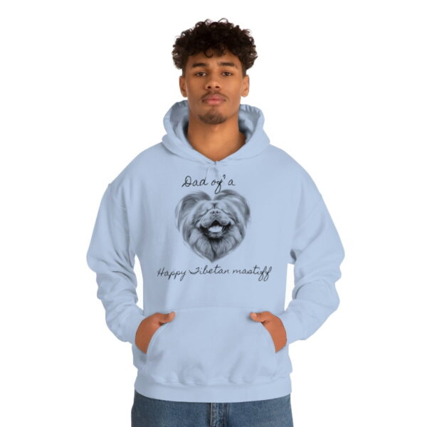 Dad of a Happy Tibetan Mastiff, Hoodie - Image 6