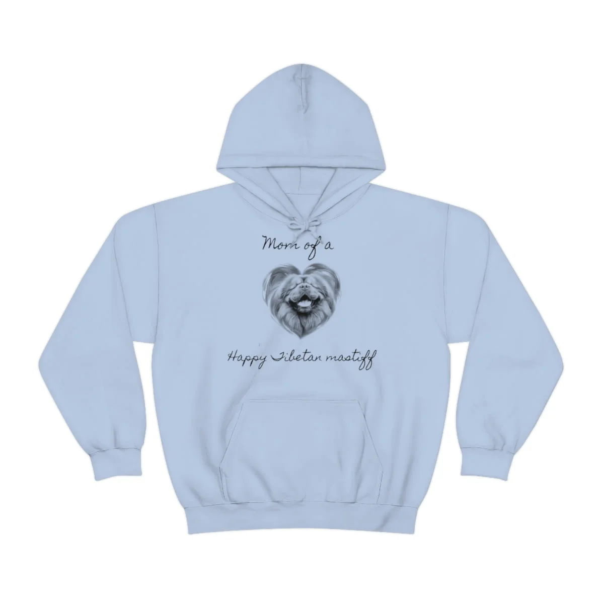 Mom of a Happy Tibetan Mastiff, Hoodie - Image 3