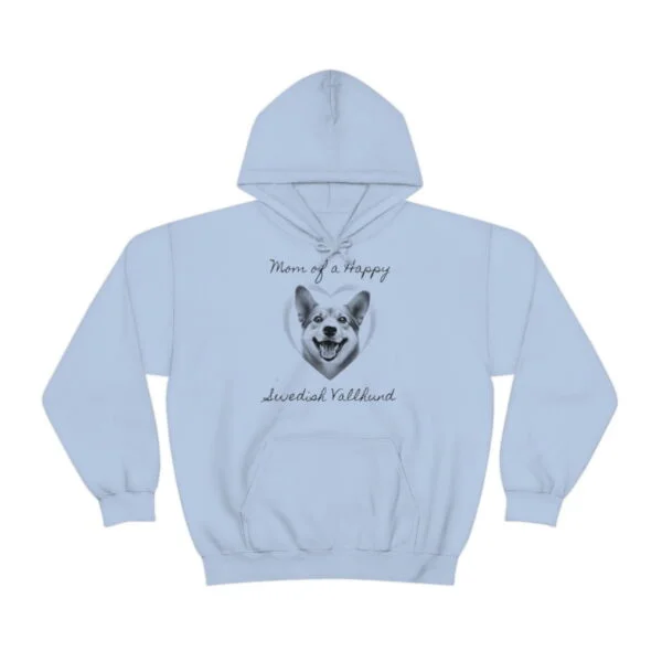 Mom of a Happy Swedish Vallhund, Hoodie - Image 3