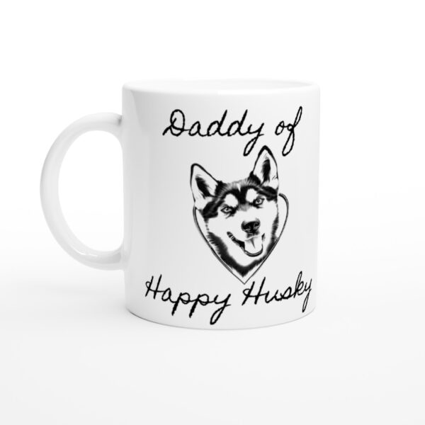 Pappa till en lycklig Husky, mugg - Bild 5