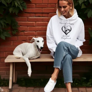 Mamma till en lycklig spansk greyhound, Hoodie