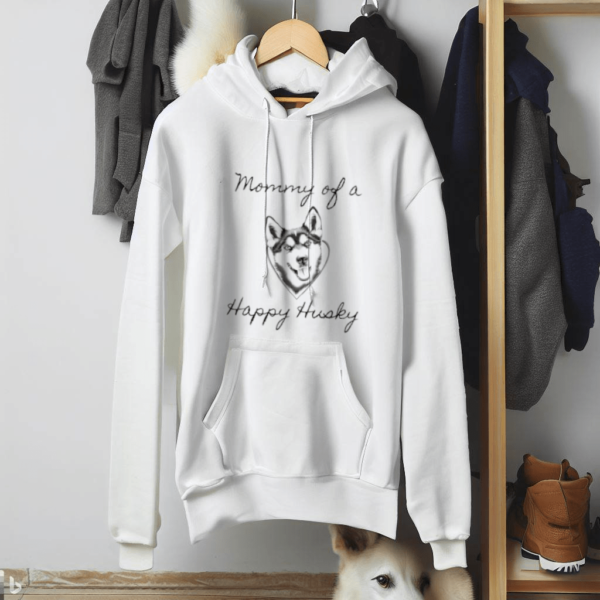 Mommy of a Happy Husky, Husky Hoodie - Image 5