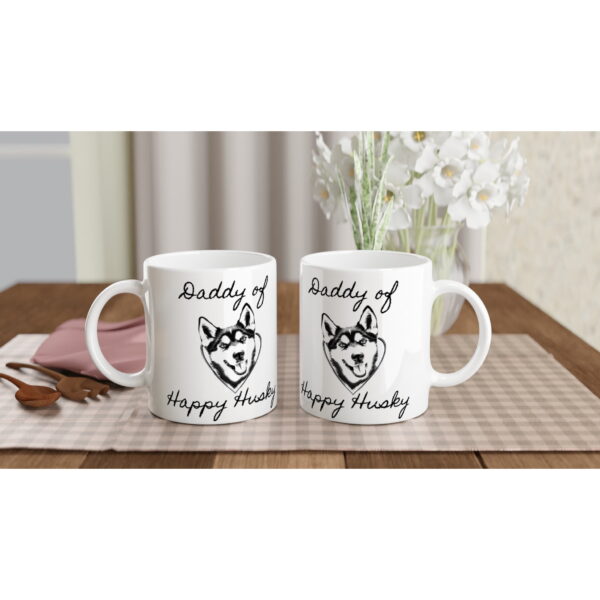 Pappa till en lycklig Husky, mugg - Bild 3