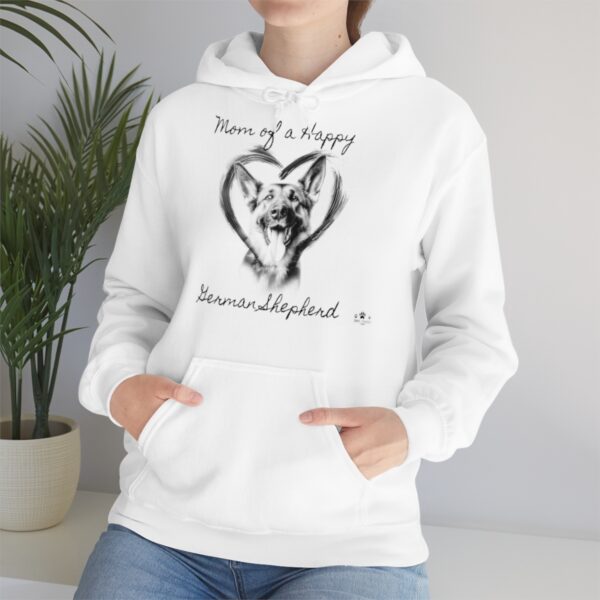 Mom of a Happy German Shepherd, Hoodie - Image 8