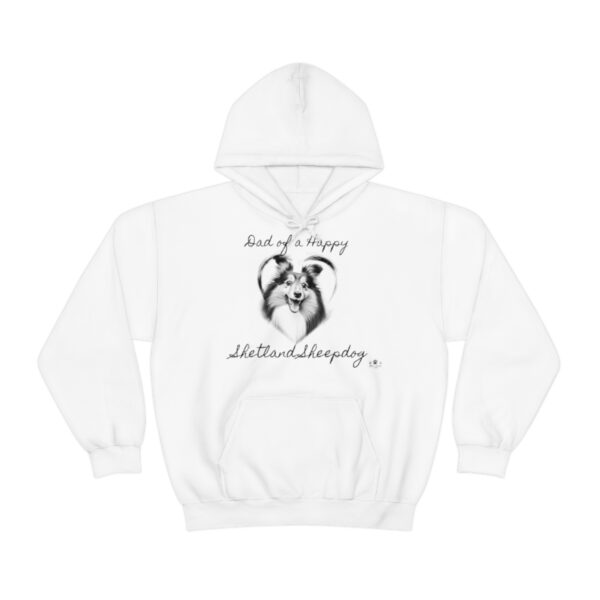 Dad of a Happy Shetland Sheepdog, Hoodie