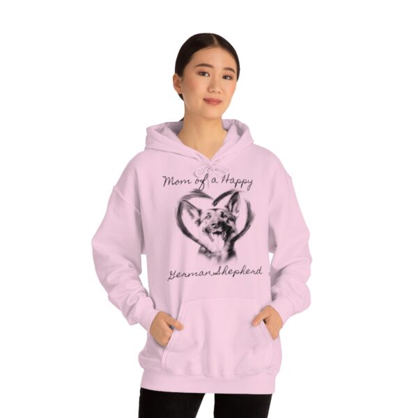 Mom of a Happy German Shepherd, Hoodie - Image 2