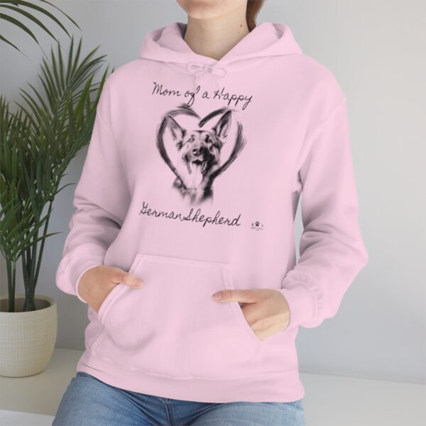 Mom of a Happy German Shepherd, Hoodie - Image 3