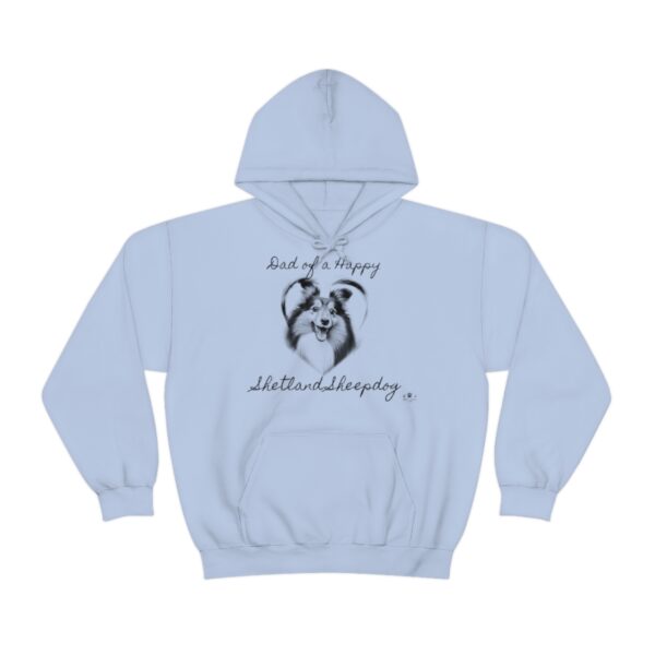 Dad of a Happy Shetland Sheepdog, Hoodie - Image 5