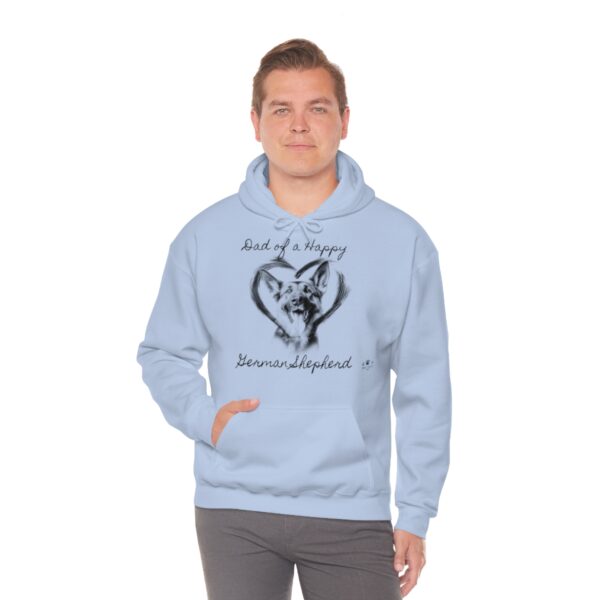 Dad of a Happy German Shepherd, Hoodie - Image 6