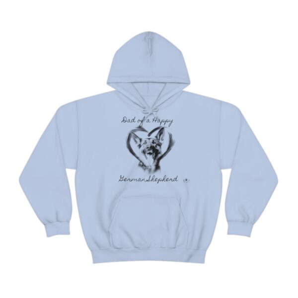 Dad of a Happy German Shepherd, Hoodie - Image 4