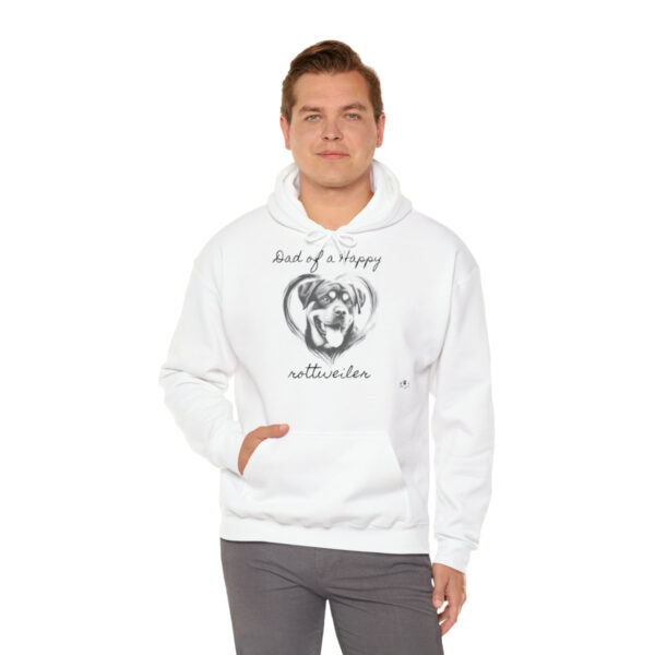 Dad of a Happy Rottweiler, Hoodie
