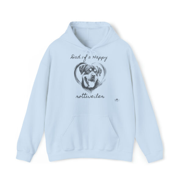 Dad of a Happy Rottweiler, Hoodie - Image 5